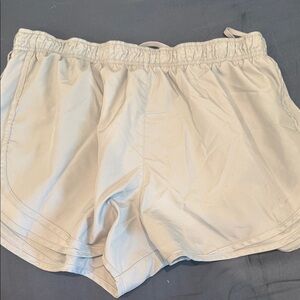 Nike Women's Athletic Shorts - Light Gray